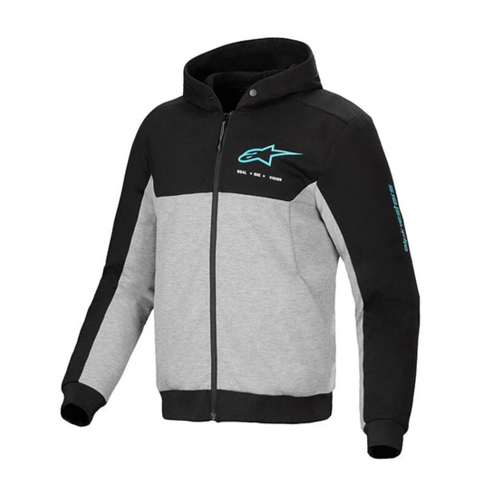 Alpinestars Chrome V2 Sport Hoodie Turquoise Black